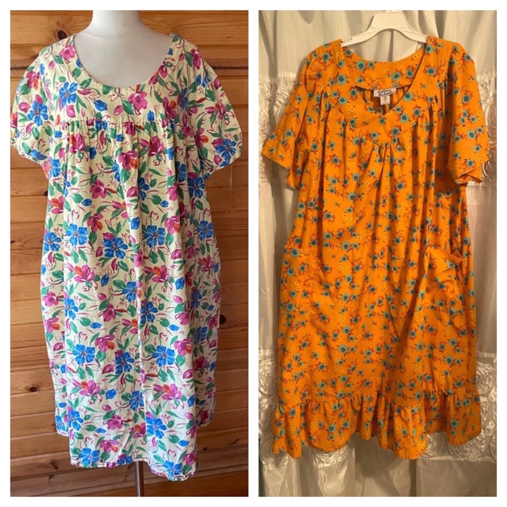Vintage Floral Mumu Bundle 2x